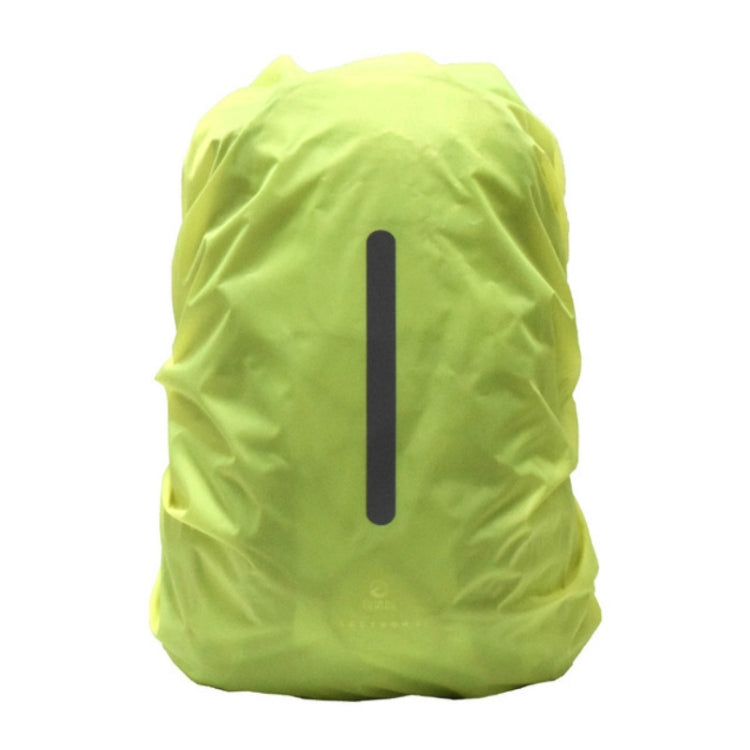 Outdoor Night Travel Safety Reflective Backpack Rain Cover Bag, Size:M