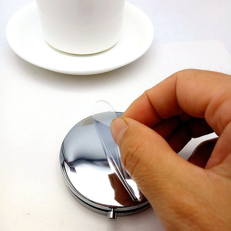 Metal Crystal Makeup Mirror Folding Double Mirror