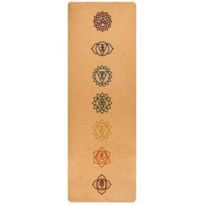 183X68cm Natural Cork TPE Yoga Mat Fitness Mats Pilates Non-slip Yoga Mats(Dark Khaki)