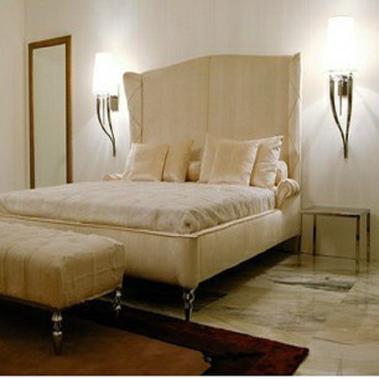Modern Simple Iron Claw Horn Wall Lamp Bedroom Bedside Wall Lamp with 5W LED White Light Bulb