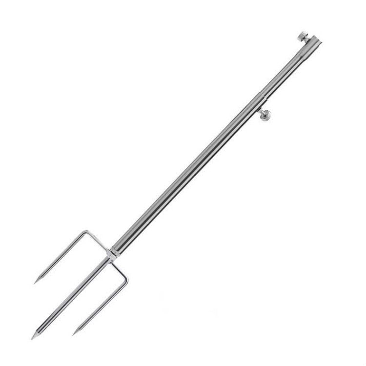 Stainless Steel Multi-function Wild Fishing Ground Insertion Bracket Fishing Bracket, Style:Pull Bait Plate Into Rack