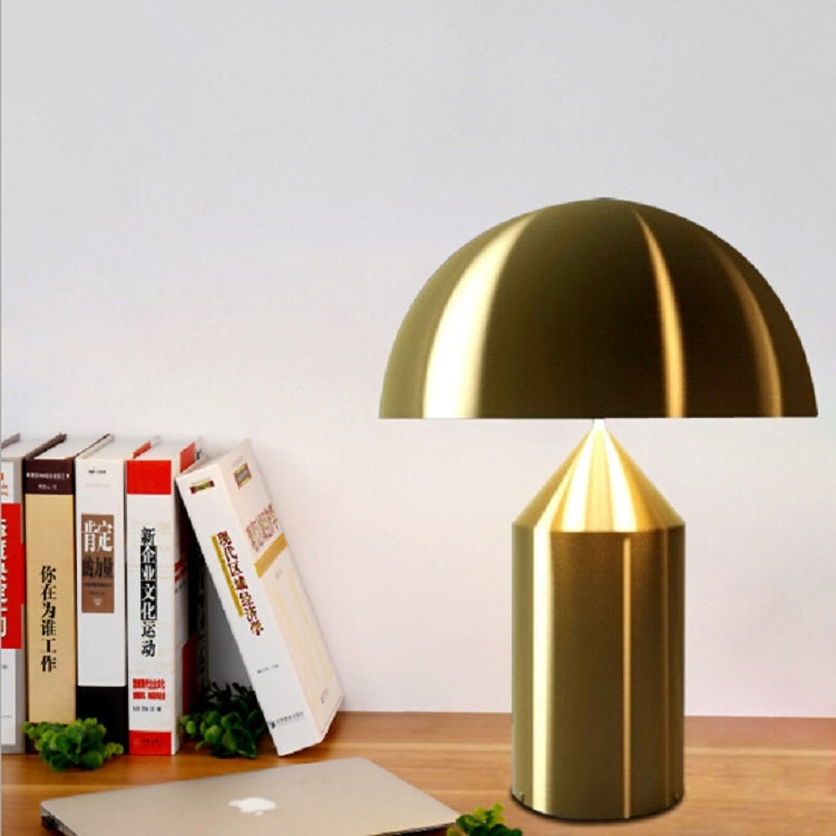 220V E14 LED Metal Mushroom Table Lamp Bedroom Decorative Table Lamp, Size:S