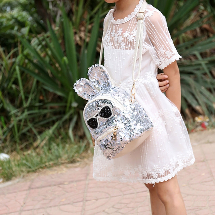 Sequins Shoulder Bag Student Children School Bag