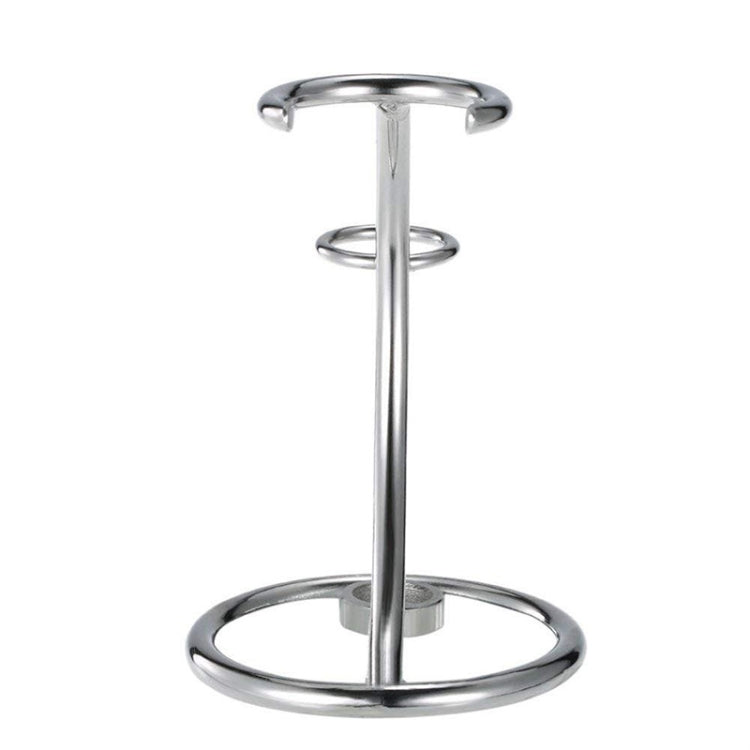 3 PCS Stainless Steel Razor Stand Classic Safety Razor Stand And Brush Stand Holder with Non-Slip Base
