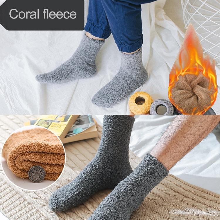 3 Pairs Winter Warm Comfortable Cashmere Socks for Men and Women