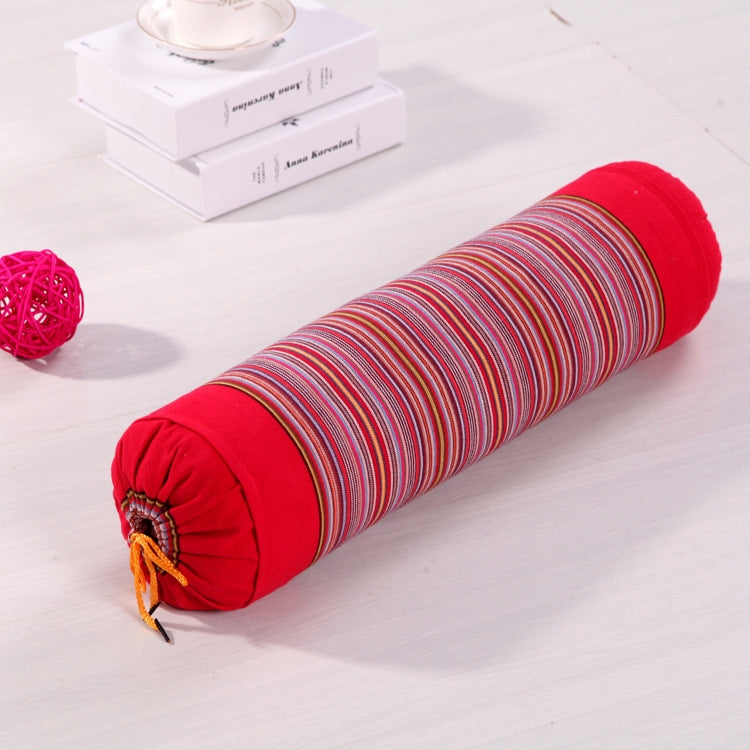Cervical Vertebra Nursing Stripe Long Pillow Buckwheat Pillows Cotton Sleeping Pillow
