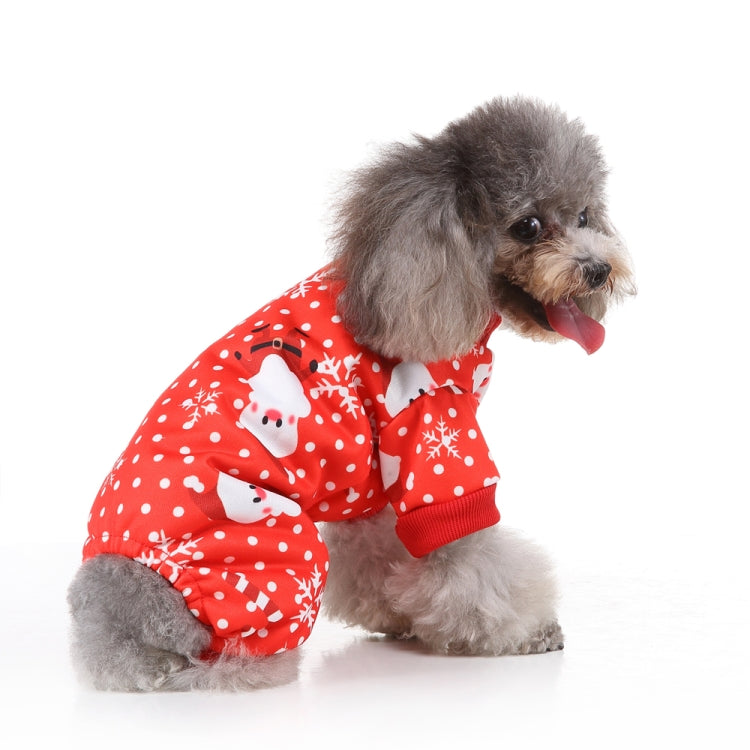 Christmas Pet Clothes Personality Dress Up Pet Clothing, Size:L