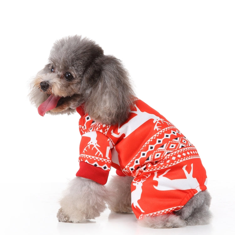Christmas Pet Clothes Personality Dress Up Pet Clothing, Size:XL