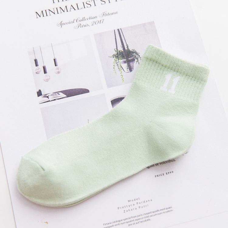 Candy Color Casual Women Socks Cotton Tube Socks, Size:One Size