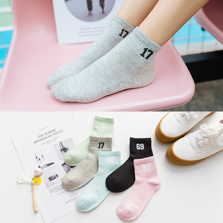Candy Color Casual Women Socks Cotton Tube Socks, Size:One Size