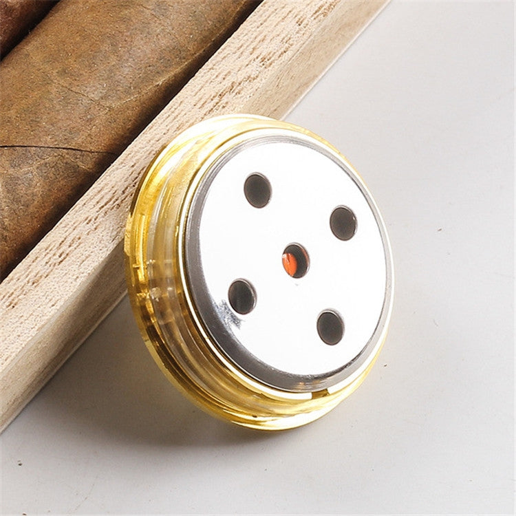 2 PCS 38mm High Precision Home / Guitar Violin Case / Cigar Thermometer, Style:Thermometer