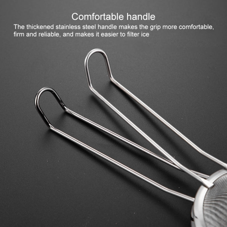 2 PCS Stainless Steel Filter Sieve Soy Milk Juice Filter Spoon Kitchen Utensils Gold Plating