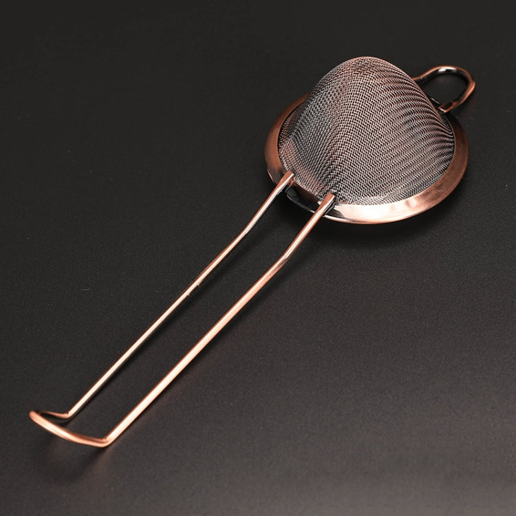 2 PCS Stainless Steel Filter Sieve Soy Milk Juice Filter Spoon Kitchen Utensils Bronze