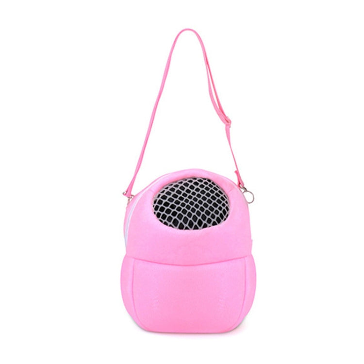 Pet Bag Small Pet Hamster Carrier Pure Color Leash Travel Bag, Size:L