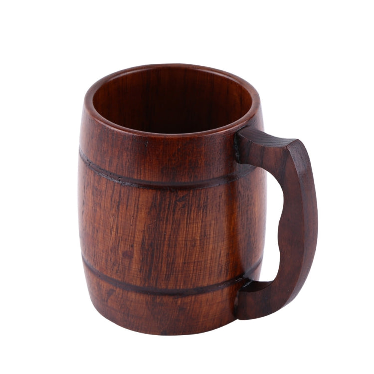 Practical Wooden Beer Milk Coffee Tea Mug With Wood Handle Drinkware