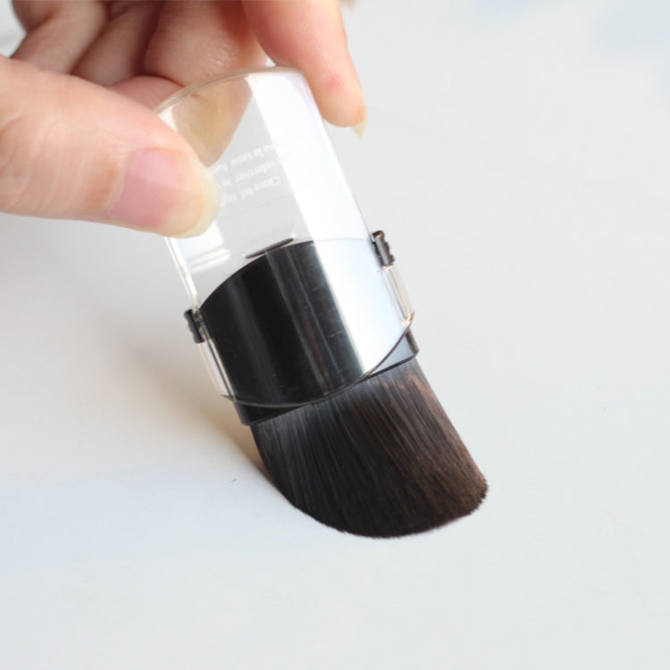 Portable Makeup Brushes Cheek Loose Powder Brush Beauty Fix Make Up Tools Retractable Single Small Cosmetics Brushes for Travel