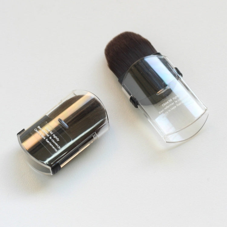 Portable Makeup Brushes Cheek Loose Powder Brush Beauty Fix Make Up Tools Retractable Single Small Cosmetics Brushes for Travel