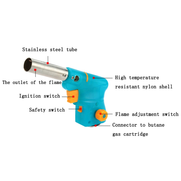 Butane Flamethrower Camping Outdoor Food Igniter