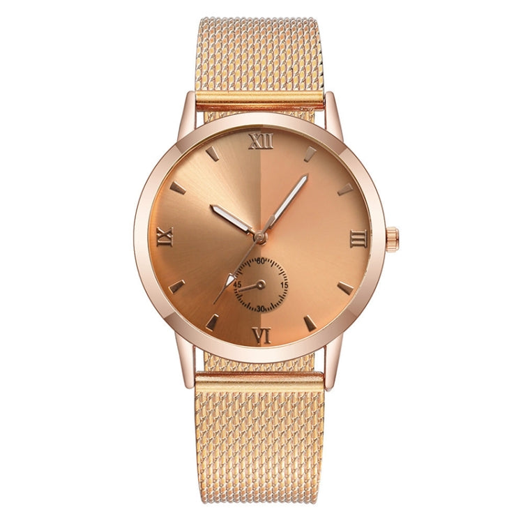 W0317 2 PCS Plastic Calibration Small Circle Men Leisure Quartz Watch