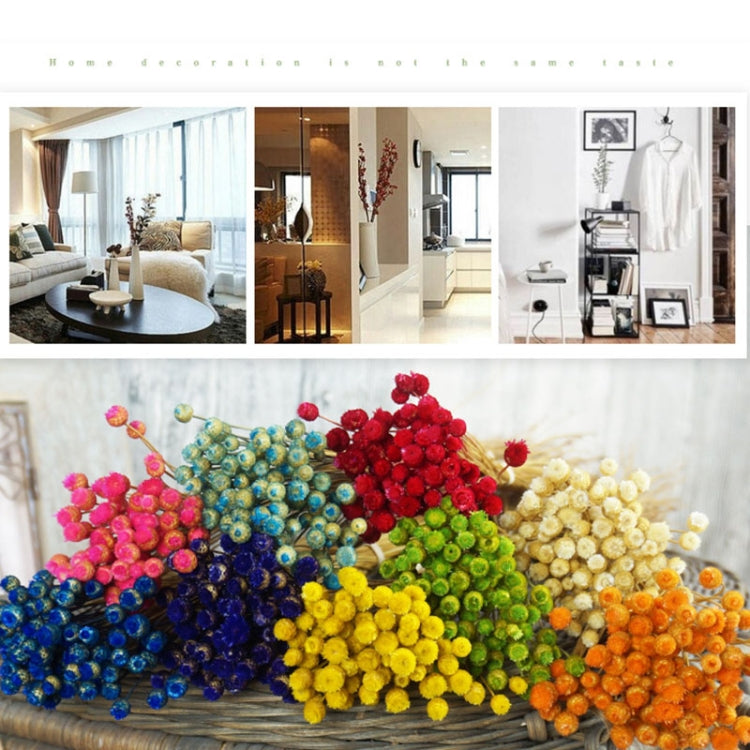 50 PCS Natural Art Dried Flowers Floral DIY Artificial Happy Flowers For Garden Decor Photo Props