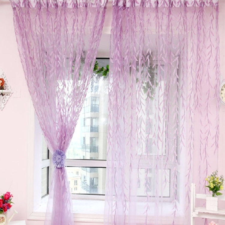 Wicker Offset Printed Curtain Cool Pastoral Floral Curtains, Size:1m x 2m