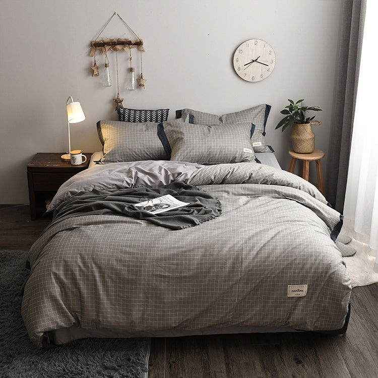 Fashionable Household Cotton Bedding, Specification:1.2 or 1.35M Bed (Three-piece Set)