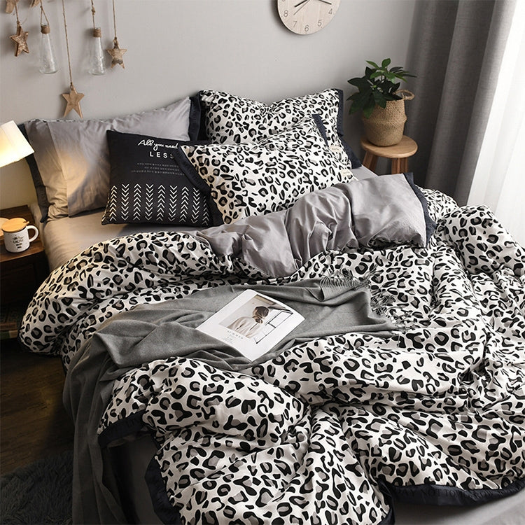 Fashionable Household Cotton Bedding, Specification:1.8 or 2 Meter Bed (Four-piece Set)