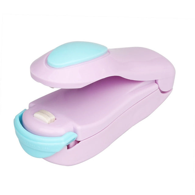 2 PCS Portable Mini Heat Sealing Machine Packing Plastic Bag Impulse Sealer