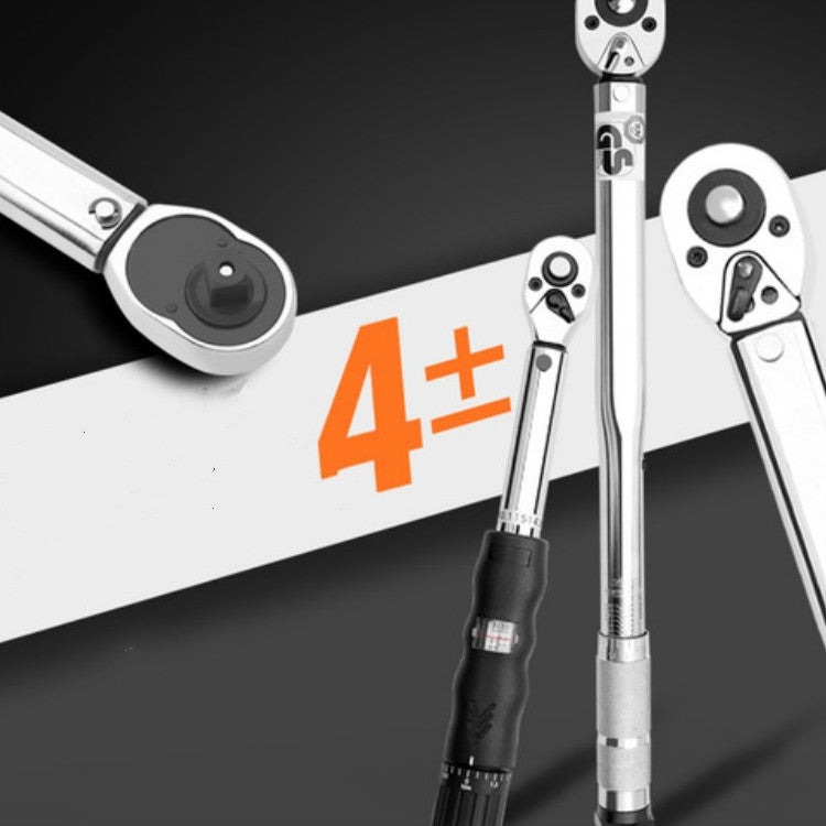 Preset Torque Screwdriver Wrench Adjustable High-precision Torque Meter, Specification:3/8 Inch 19-110 N.m