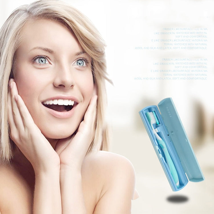 Ultraviolet Travel Toothbrush Sterilization Box Battery / USB Plug-in Dual-use