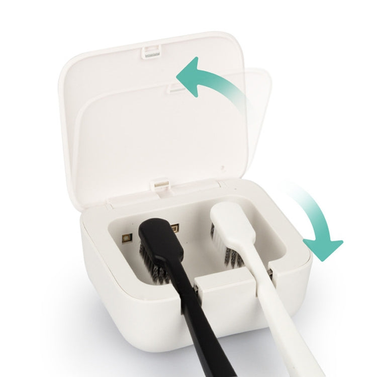 Two-in-one Ultraviolet Sterilizer for Household Electric Toothbrush Disinfection Rack, Style:Couple Models