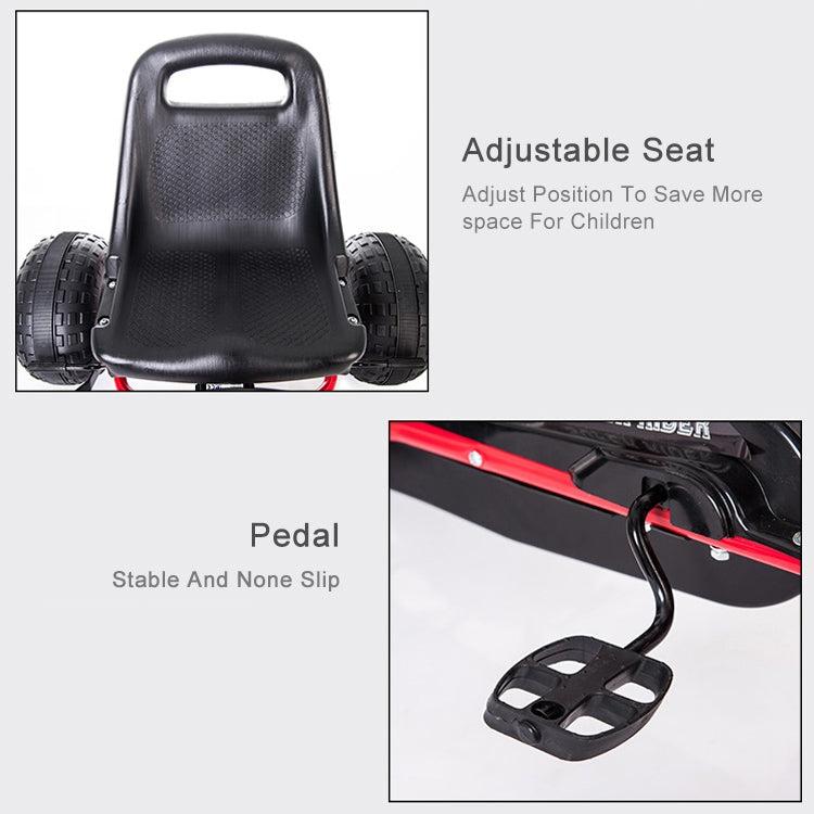 Outdoor Ctivities Entertainment Pedal Go Kart Child Riding Toy 4-wheel Bicycle