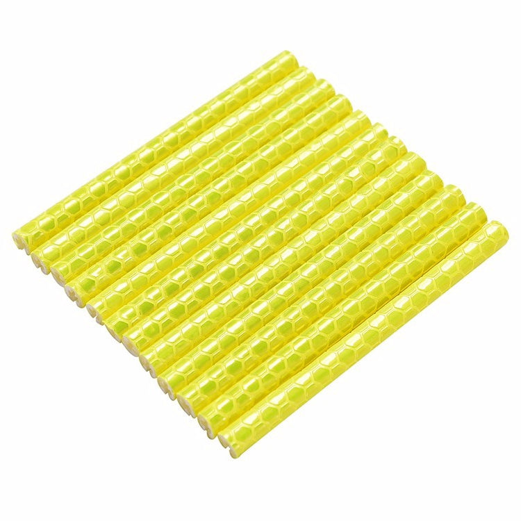 2 Bags Bicycle Mountain Bike Riding Wheel Rim Spoke Mount Clip Tube Warning Light Strip Outdoor Reflector