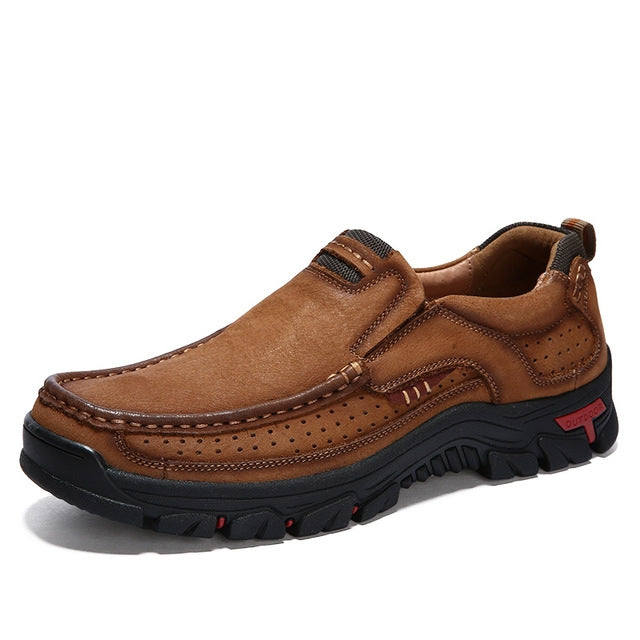 Comfortable and Breathable Non-Slip Set Feet Outdoor Hiking Sneakers Formal Shoes for Men, Shoe Size:47