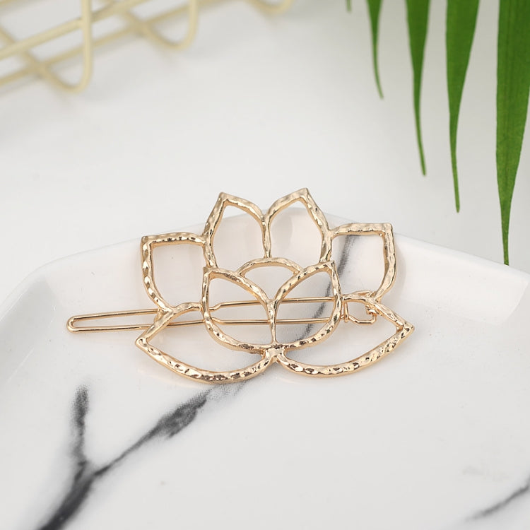 2 PCS Fashion Woman Hair Accessories Triangle Hair Clip Pin Metal Geometric Alloy Hairband