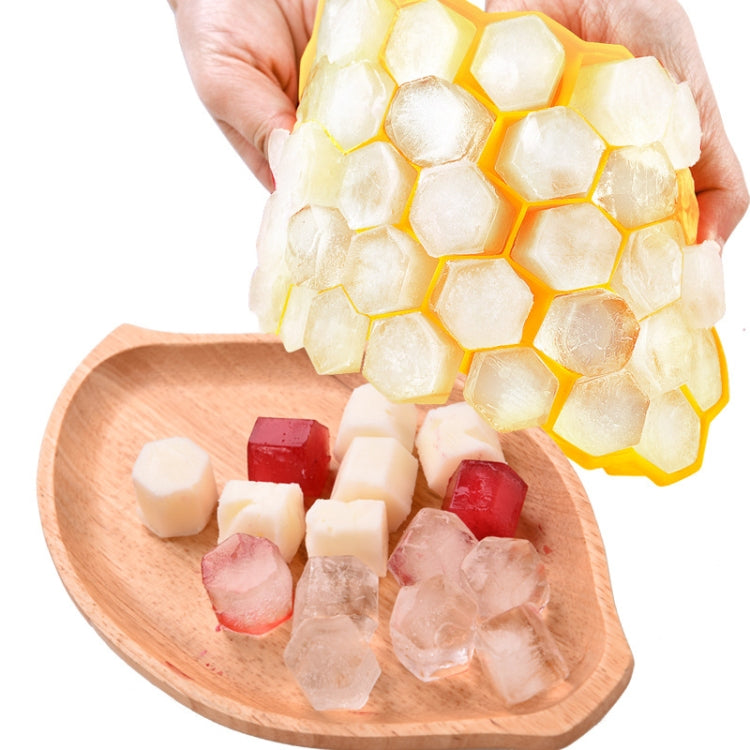 2 PCS 37 Grids Ice Cubes Honeycomb Ice Cream Maker Form DIY Mould Popsicle Molds Yogurt Ice Box Fridge Treats Freezer