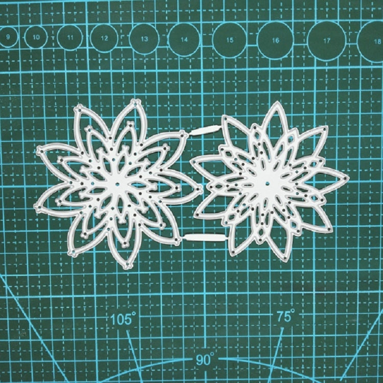 2 PCS/Set DIY Flower Greeting Card Knife Mold Children Paper Art Agency Embossing Etching Cutting Knife Mold