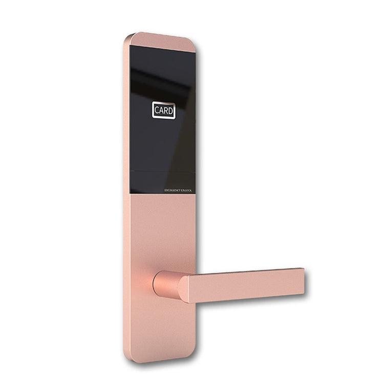 Standard Edition Titanium Empty Aluminum Hotel Guesthouse Apartment Magnetic Card Swipe Induction Smart Electronic Door Lock