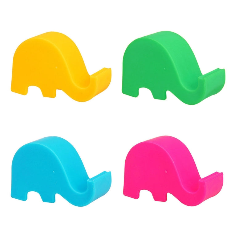 10 PCS Mini Elephant Table Desk Mount Stand Phone Holder for Cell Mobile Phone Tablets
