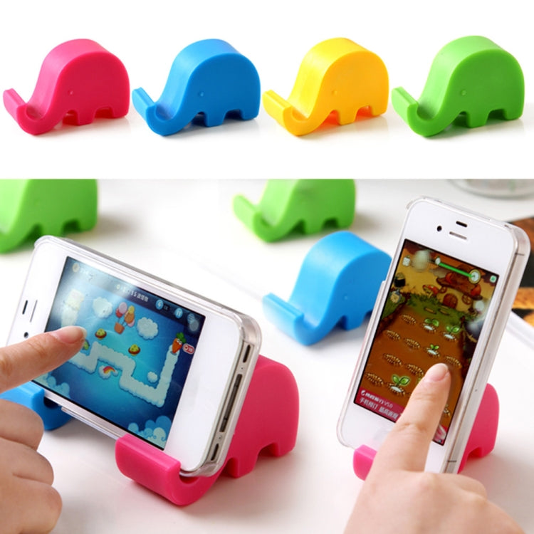 10 PCS Mini Elephant Table Desk Mount Stand Phone Holder for Cell Mobile Phone Tablets