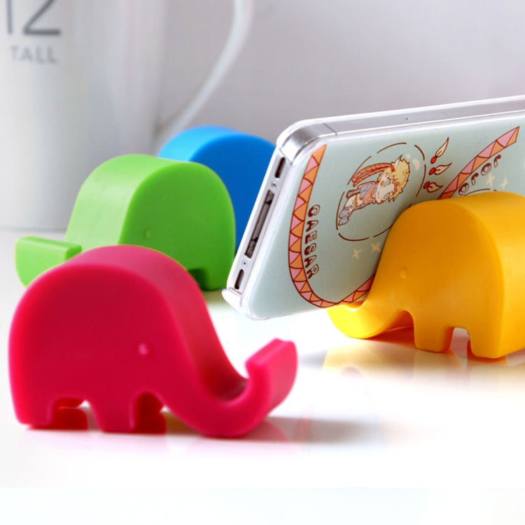10 PCS Mini Elephant Table Desk Mount Stand Phone Holder for Cell Mobile Phone Tablets