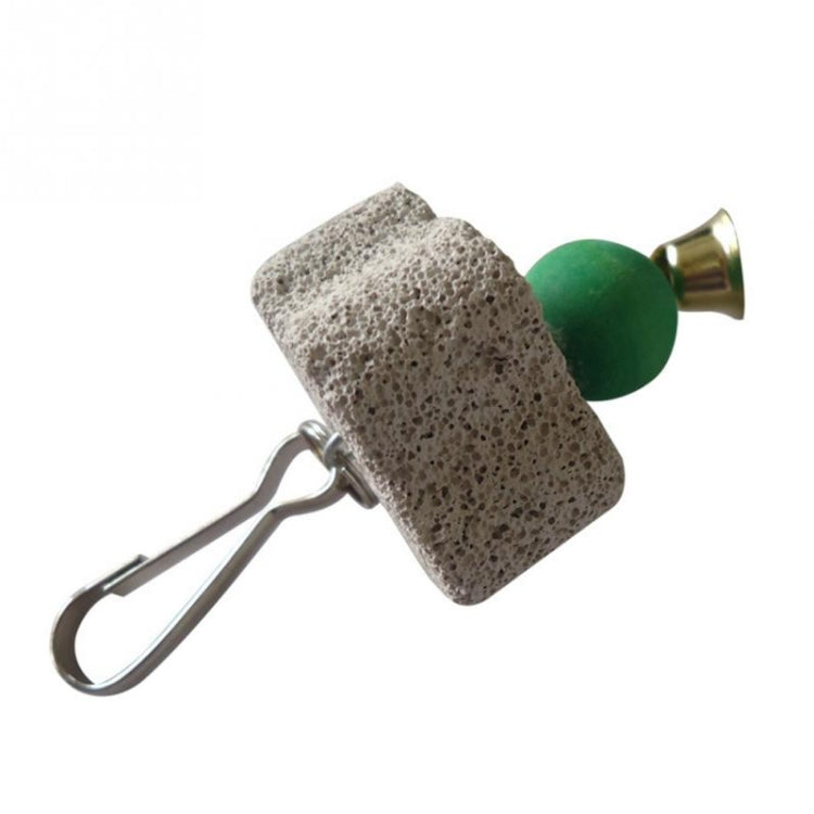 10 PCS Parrot Mouth Grinding Stone Bird Toy Molar Stone Cage Toys Parrot Productsï¼ŒRandom Color Delivery