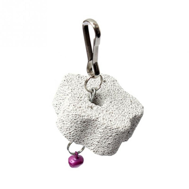 10 PCS Parrot Mouth Grinding Stone Bird Toy Molar Stone Cage Toys Parrot Productsï¼ŒRandom Color Delivery