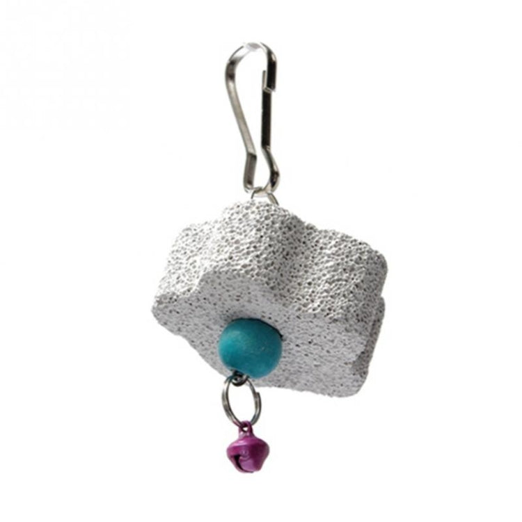 10 PCS Parrot Mouth Grinding Stone Bird Toy Molar Stone Cage Toys Parrot Productsï¼ŒRandom Color Delivery