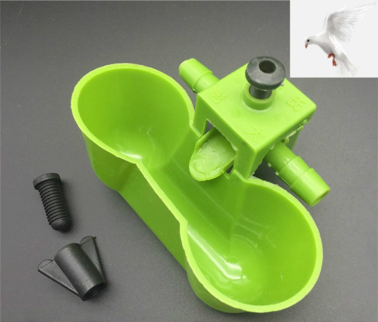 10 PCS Bird Quail Drinking Waterer Water Bowl Feeding Tools