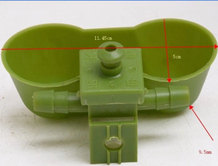 10 PCS Bird Quail Drinking Waterer Water Bowl Feeding Tools