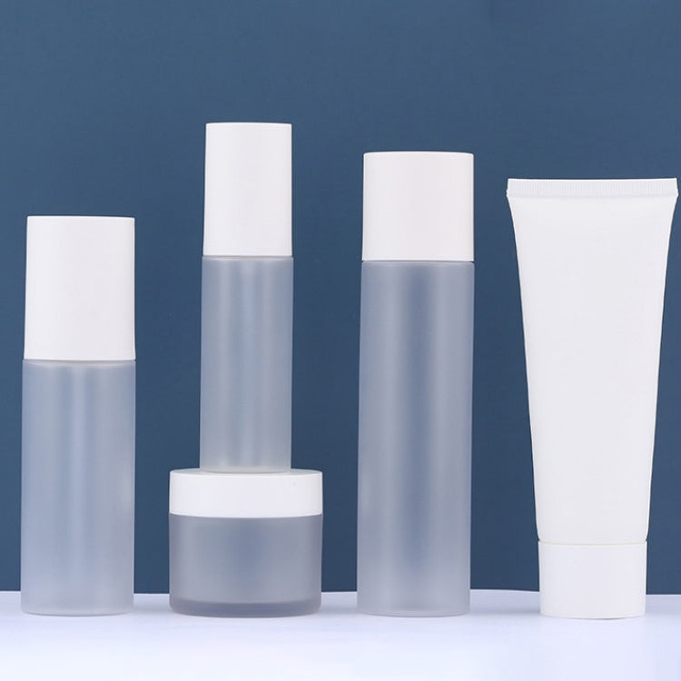 10 PCS PET Cosmetics Sub-bottles Lotion Bottle Hose Toner Water Bottle Cream Bottle, Specification:100ml Hose