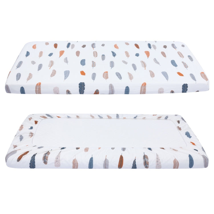 Bedding For Cot Soft Breathable Baby Bed Mattress Cover Potector Cartoon pattern Size 120*65cm