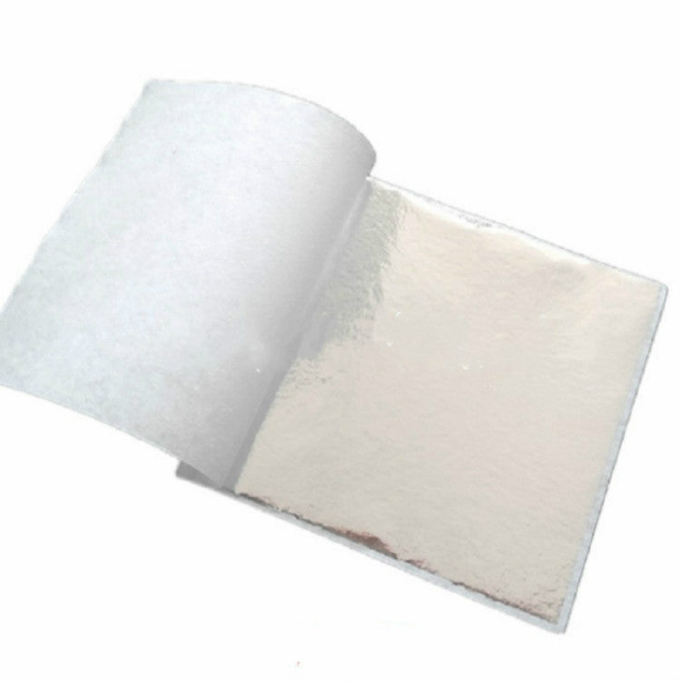 100 PCS 9x9CM Imitation Gold Leaf Hotel Decorative Sticker