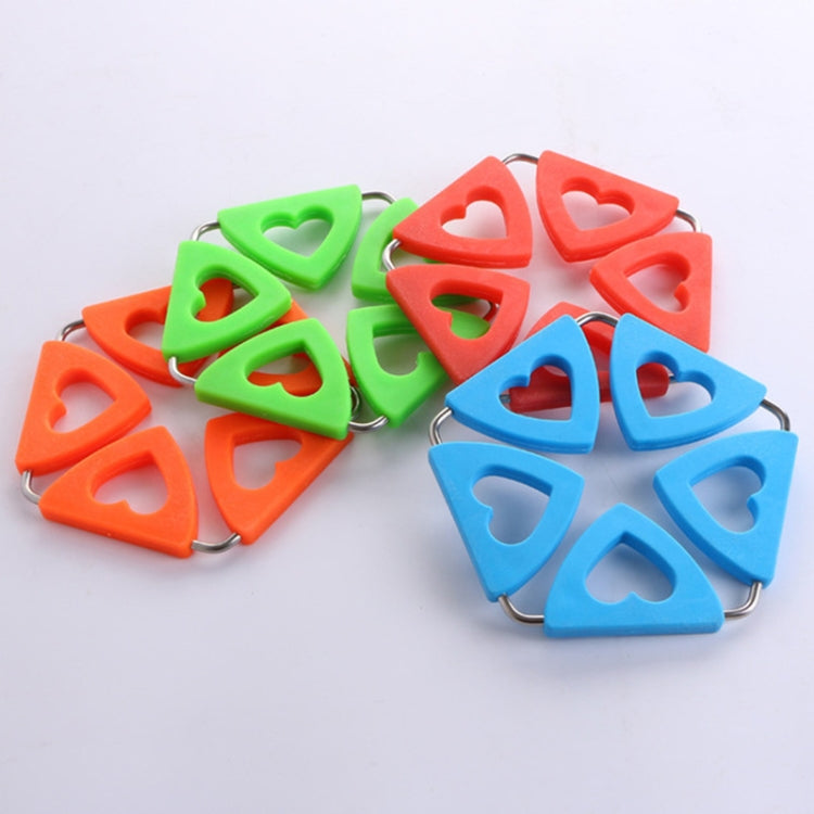 Silicone Insulation Mat Heart-shaped Place Mat Creative Pot Mat